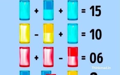 Glasses and Water Puzzle | For Genius Only Math Puzzle Answer